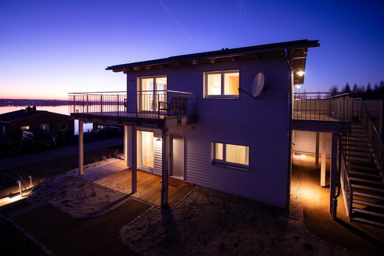 Haus Im Schilf 1 - Ferienwohnungen Am Hainer See Bei Leipzig Neukieritzsch Bagian luar foto