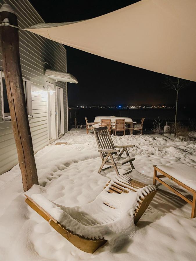 Haus Im Schilf 1 - Ferienwohnungen Am Hainer See Bei Leipzig Neukieritzsch Bagian luar foto