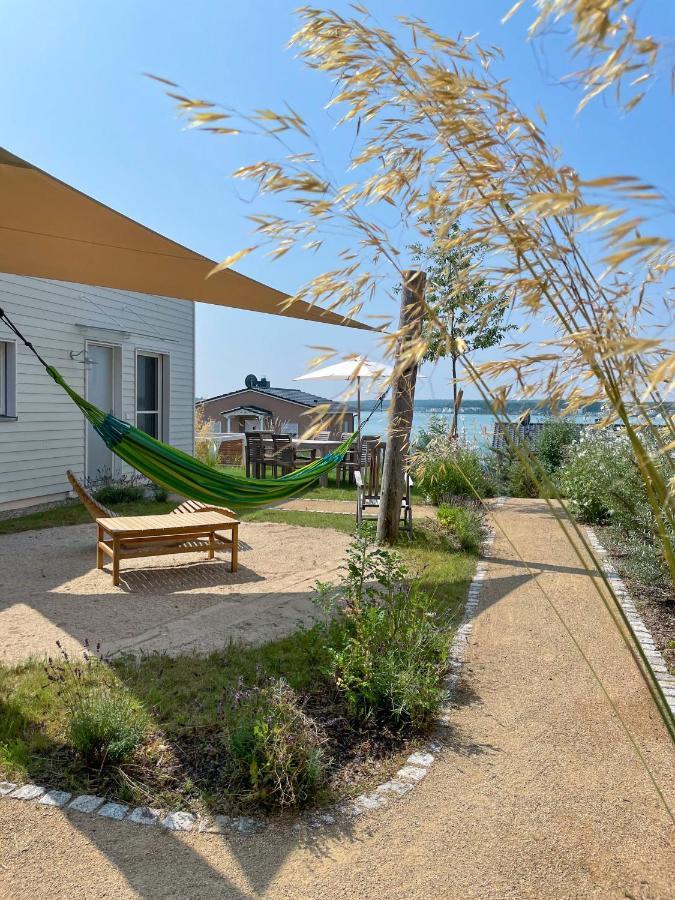 Haus Im Schilf 1 - Ferienwohnungen Am Hainer See Bei Leipzig Neukieritzsch Bagian luar foto