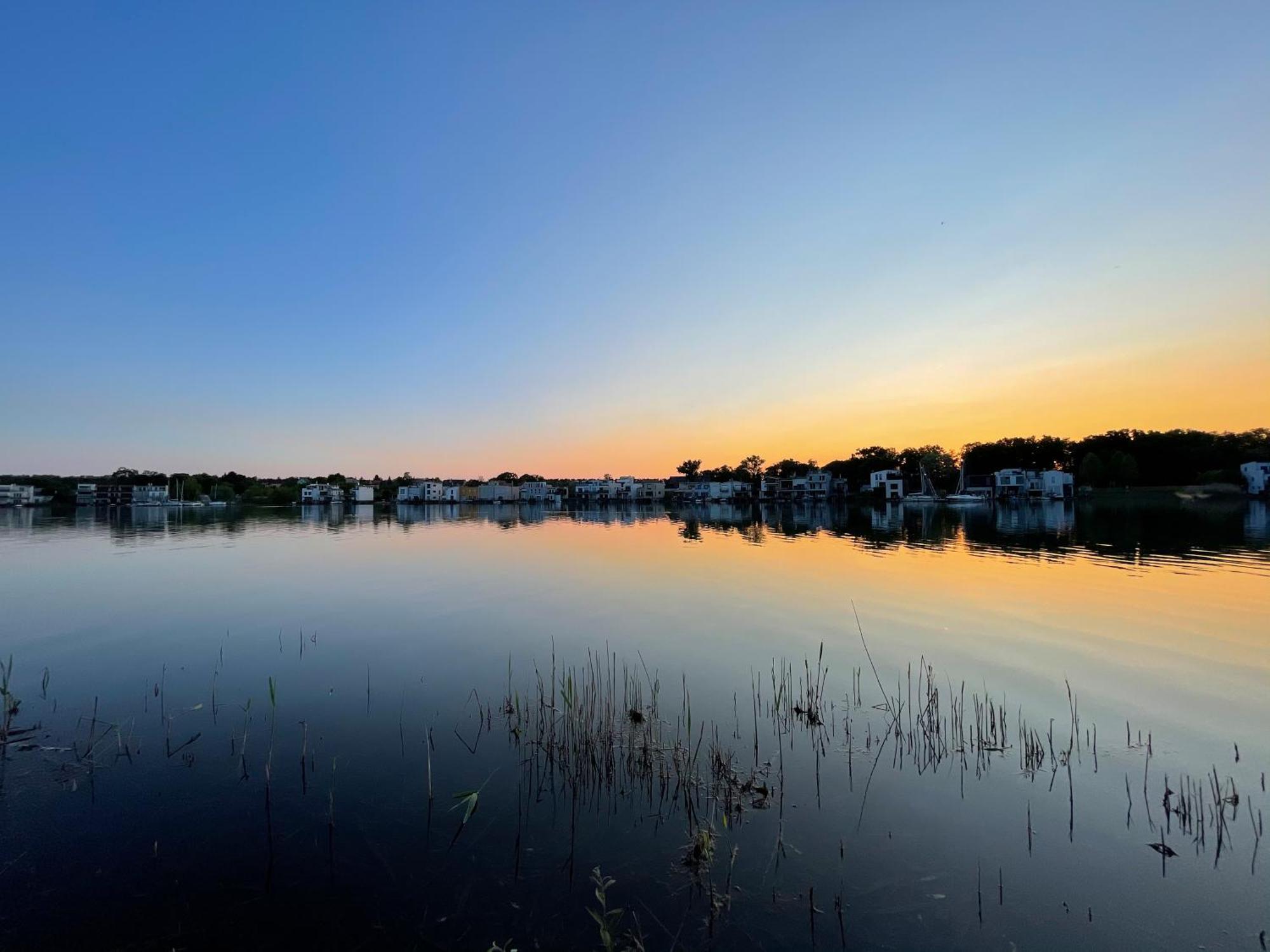 Haus Im Schilf 1 - Ferienwohnungen Am Hainer See Bei Leipzig Neukieritzsch Bagian luar foto