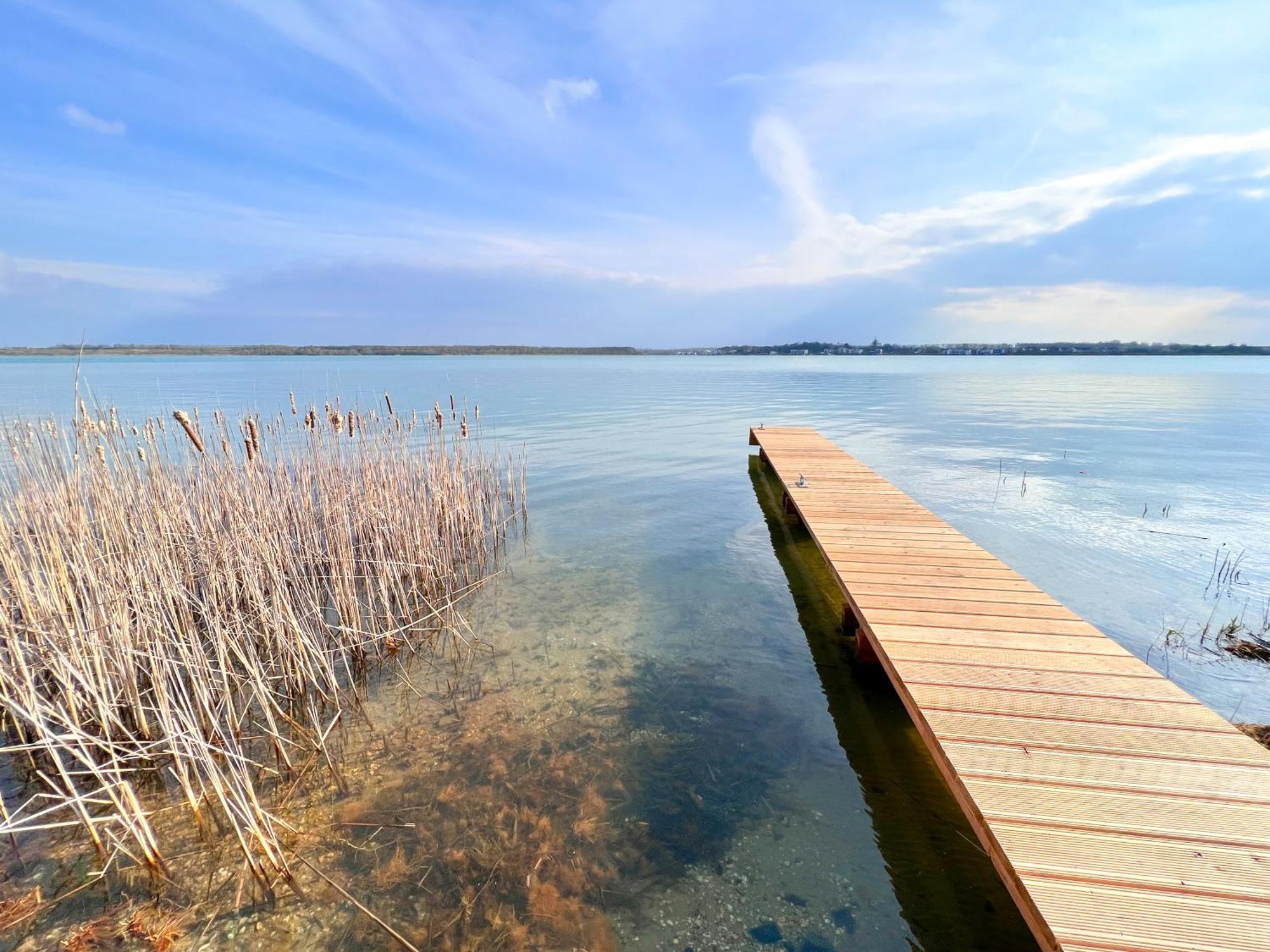 Haus Im Schilf 1 - Ferienwohnungen Am Hainer See Bei Leipzig Neukieritzsch Bagian luar foto