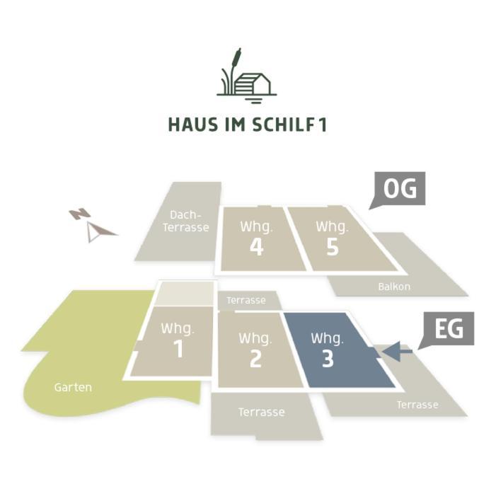 Haus Im Schilf 1 - Ferienwohnungen Am Hainer See Bei Leipzig Neukieritzsch Ruang foto